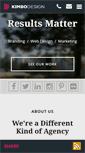 Mobile Screenshot of kimbodesign.ca